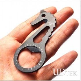 Multi EDC portable bottle opener 4 in 1 key accessory rope cutter UD05109 